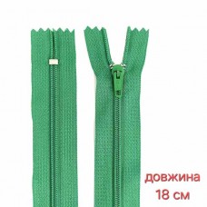 блискавка пластик 18 см 4х4 кольорова