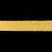 тасьма кіперна х/б 10 мм жовта 5019