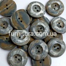 гудзик F L36/2 уд, мультиколор, уп.50 шт