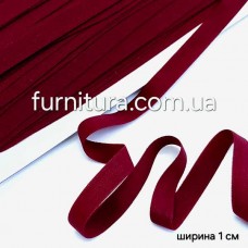 резинка для білизни бордо (матовая) 10мм