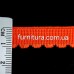 Резинка станова 1 см помаранчева