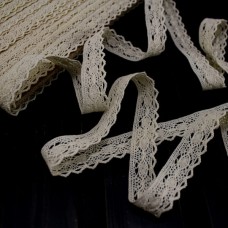 Мереживо кроше натуральне, 1.5 см