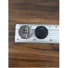 гудзик F L32/4 уд, коричнево-бежевий мармур №2800, уп.500 шт