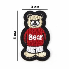 Аплікація клейова Ведмедик, 3х5 см