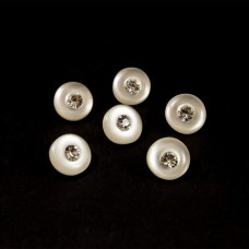 Гудзик блузковий + стразик D 10 мм уп. 1800 шт. (1)
